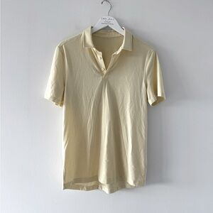 LULULEMON Men’s Yellow Stripe Tee S